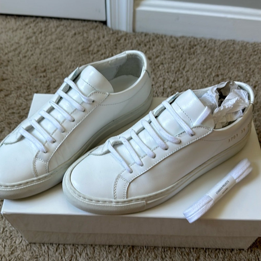 Common Projects white shoe